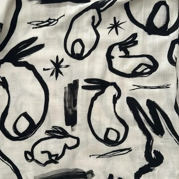 Claire Heinui Cleo Dress in Bunny Print